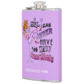 PERSONALISIERTER FLASK - PERSONALISIEREN SIE HIER FLACHMANN (Links)