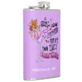 PERSONALISIERTER FLASK - PERSONALISIEREN SIE HIER FLACHMANN (Rechts)