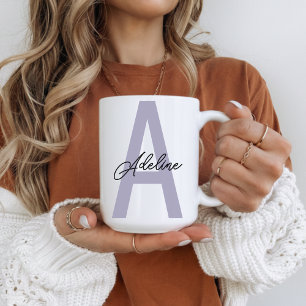 Personalisierter Flieder-Tasse Hochzeitsgeschenk f Kaffeetasse