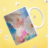 Personalisierter Floral Cove 3D-Look Strand