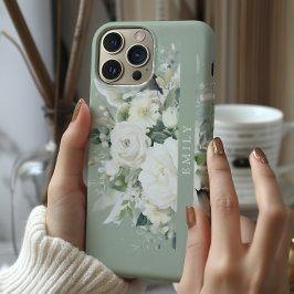 Personalisierter floraler Case-Mate iPhone Hülle
