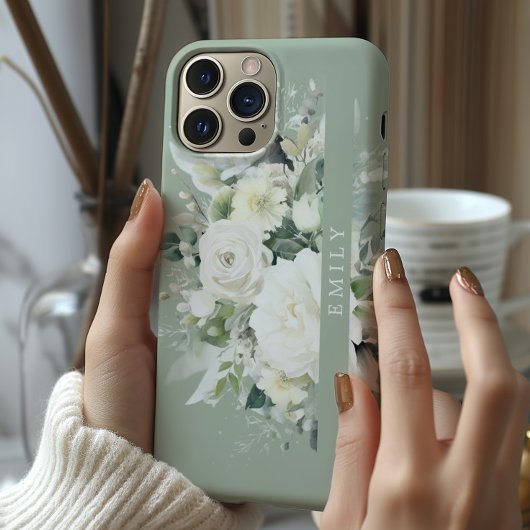 Personalisierter floraler Case-Mate iPhone Hülle