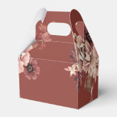 Personalisierter floraler Erntedank Geschenkschachtel (Rückseite)