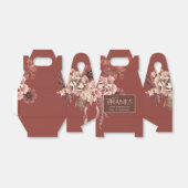 Personalisierter floraler Erntedank Geschenkschachtel (Ungefaltet)