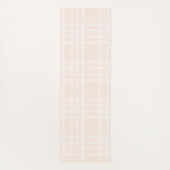 Personalisierter floraler Yoga Mat Yogamatte (Rückseite)