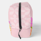 Personalisierter Floralgarten Rosa Waschbeutel (Rechts)