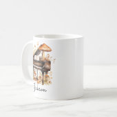 Personalisierter Flügel-Mug – Benutzerdefinierter Kaffeetasse (Vorderseite Links)