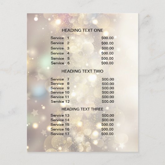 Personalisierter Flyer (Hinten)