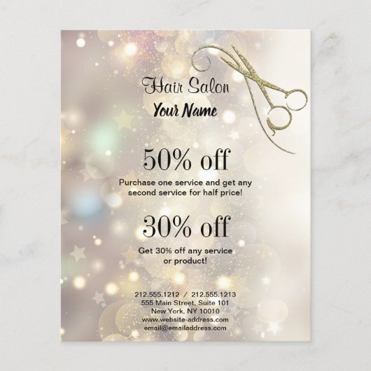 Personalisierter Flyer (Vorne)