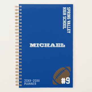Personalisierter Football-Planer Planer