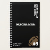 Personalisierter Football-Planer Planer (Vorderseite)
