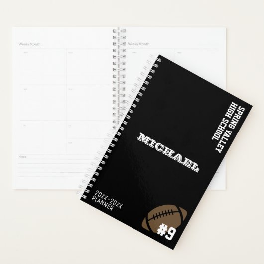 Personalisierter Football-Planer Planer (Anzeige)