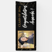 Personalisierter Foto Abschluss Banner (Vertikal)