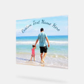 Personalisierter Foto Akryllischer Sign-Benutzerde Acrylschild (Winkel)