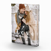 Personalisierter Foto-Block für Paare Fotoblock (Rechts)