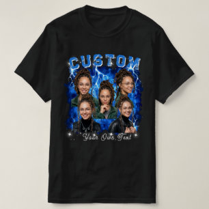 Personalisierter Foto-Bootleg T-Shirt