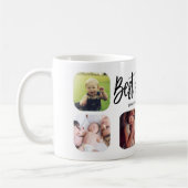 Personalisierter Foto Collage Vater Geschenk Vater Kaffeetasse (Links)