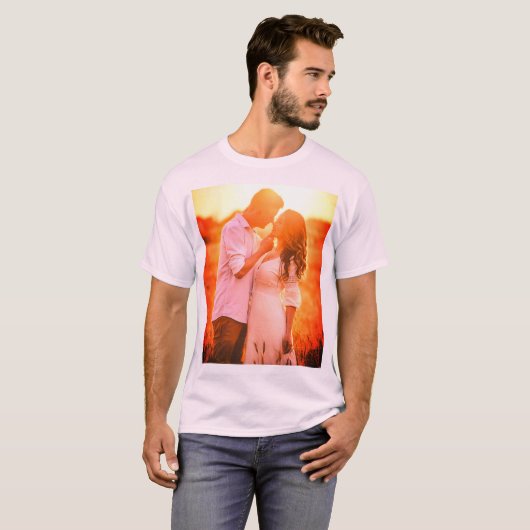 Personalisierter Foto-Druck T-Shirt (Vorne ganz)