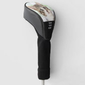 Personalisierter Foto Eigener Text erstellen Golf Headcover (angewinkelt)