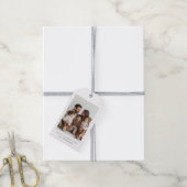 Personalisierter Foto Erntedank Geschenkanhänger (Mit Garn)