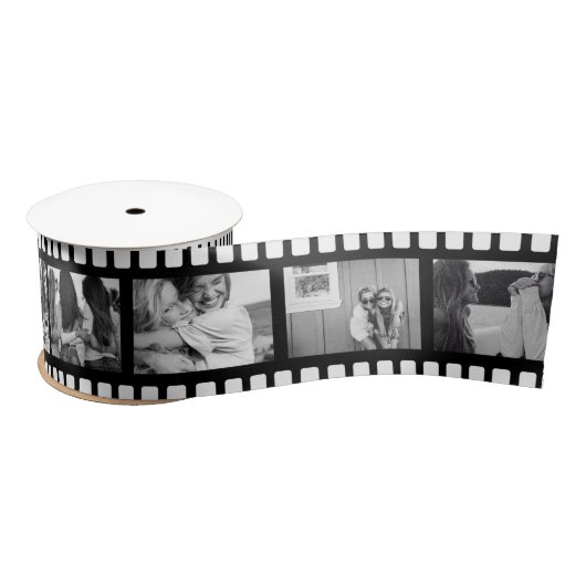 Personalisierter Foto Film Rolle Satinband (Spule)
