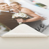 Personalisierter Foto für benutzerdefinierte Liebe Sherpadecke (3/4)