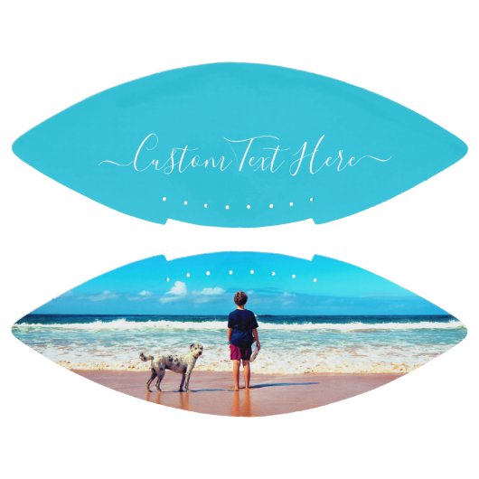 Personalisierter Foto Fußball mit benutzerdefinier Football (Paneele)