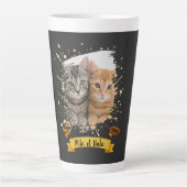 Personalisierter Foto-Haustier-Becher Milchtasse (Vorderseite)