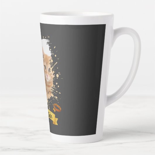 Personalisierter Foto-Haustier-Becher Milchtasse (Rechts)