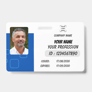 Personalisierter Foto-ID-Geschäftsausweis Ausweis