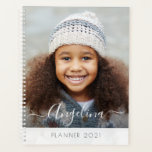 personalisierter Foto-Jahresplaner Planer<br><div class="desc">Ein schönes,  individuelles Design. Sie können das Bild,  die Farben und den Text in diesem Planerbuch bearbeiten.</div>