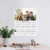 personalisierter Foto-Kalender 2026 Poster