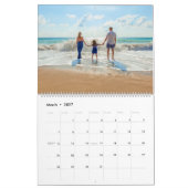Personalisierter Foto-Kalender mit benutzerdefinie Kalender (Mär 2027)