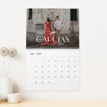 Personalisierter Foto-Kalender mit Familiennamen Kalender<br><div class="desc">Personalisieren Sie jede Seite mit Ihren Fotos und erstellen Sie einen einmaligen Kalender als Geschenk für sich oder jemand anderes! Weitere Designs finden Sie in unserem Shop: www.berryberrysweet.com</div>