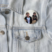 Personalisierter Foto-Knopf Button (Beispiel)