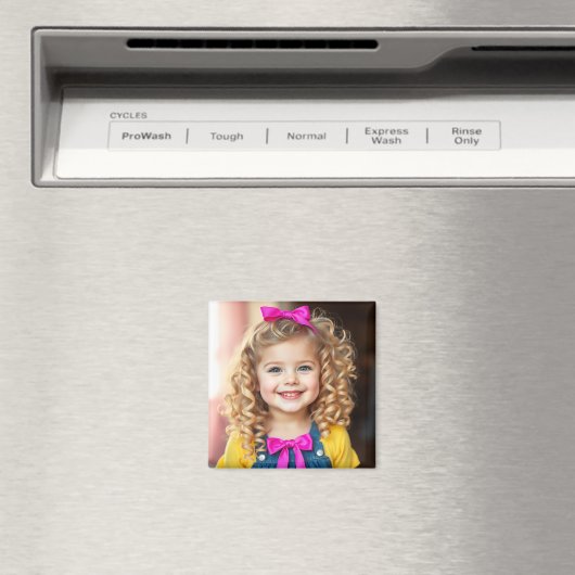 Personalisierter Foto Kühlschrank Magnet (In Situ (Geschirrspüler))