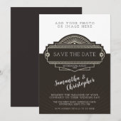 Personalisierter Foto-Kunst-Deko, der Einladung (Vorne/Hinten)