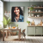 personalisierter Foto Leinwanddruck<br><div class="desc">Ändern Sie das Foto mit einer Ihrer eigenen Wahl. Sie können auch einen Text eingeben oder ihn löschen, wenn Sie nur ein Foto gewollt haben. Passen Sie es an, personalisieren Sie es, wie Sie es mögen. Sie können wählen Sie einen Farbeffekt Großes Geschenk für Ihre Lieben ... oder Sie selbst....</div>