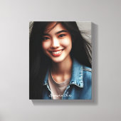 personalisierter Foto Leinwanddruck (Vorderseite)