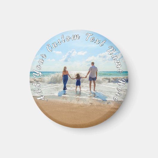 Personalisierter Foto-Magnet-Geschenk Benutzerdefi Magnet (Vorne)