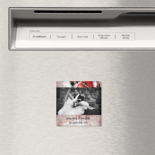 Personalisierter Foto Magnet Land Holzschlüssel fü (In Situ (Geschirrspüler))