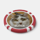 Personalisierter Foto mit benutzerdefiniertem Name Pokerchips (Einzeln)