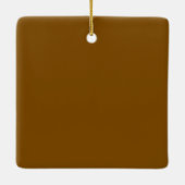 Personalisierter Foto Name Minimal Monogramm Moder Keramikornament (Rückseite)