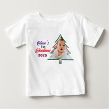 Personalisierter Foto-Olivias 1. Weihnachtsbaum