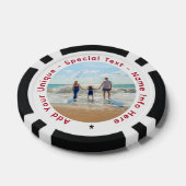 Personalisierter Foto Poker Chips - Benutzerdefini (Einzeln)
