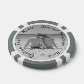 Personalisierter Foto Poker Chips - Benutzerdefini (Einzeln)