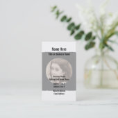 Personalisierter Foto-Rahmen der Gewohnheits-DIY | Visitenkarte (Stehend Vorderseite)