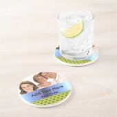 Personalisierter Foto-Sandstein-Untersetzer Untersetzer (Seite)