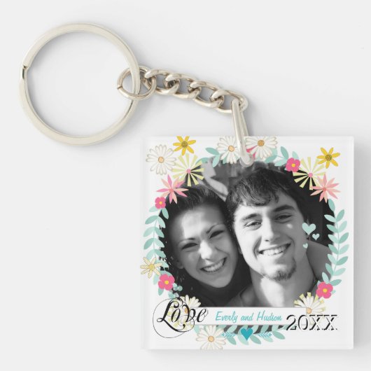 Personalisierter Foto Schlüsselanhänger (Vorderseite)