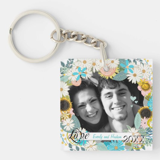 Personalisierter Foto Schlüsselanhänger (Vorderseite)